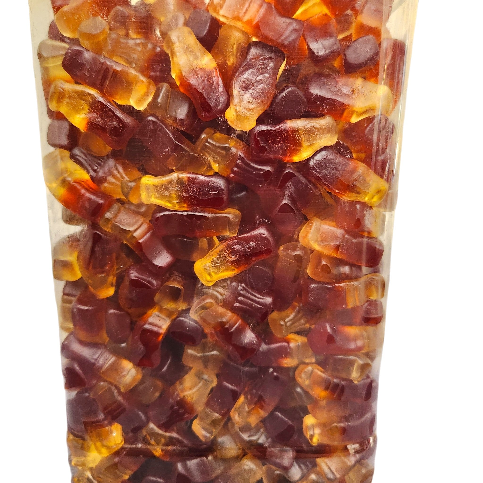Gummy Bottles, Cola Flavor Candy or Sour Bottles Classic Cola Flavor 2" Gummies (Your Selection)