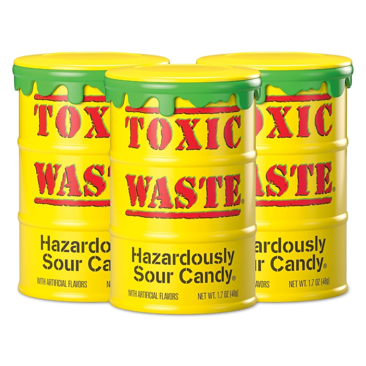 Toxic Waste Candy | Sour Drums, Nuclear Fusion or Smog Balls Candy (Your Selection)