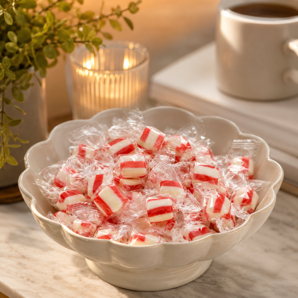 Peppermint Soft Puffs Candy |  Classic Mint Sweet Candy