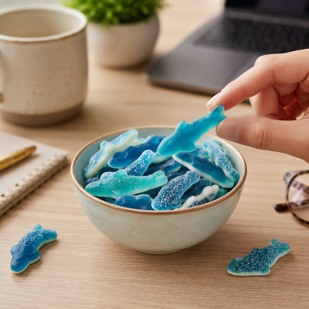 Gummy Sharks Sour Sharks or Sweet Sharks (Your Selection)