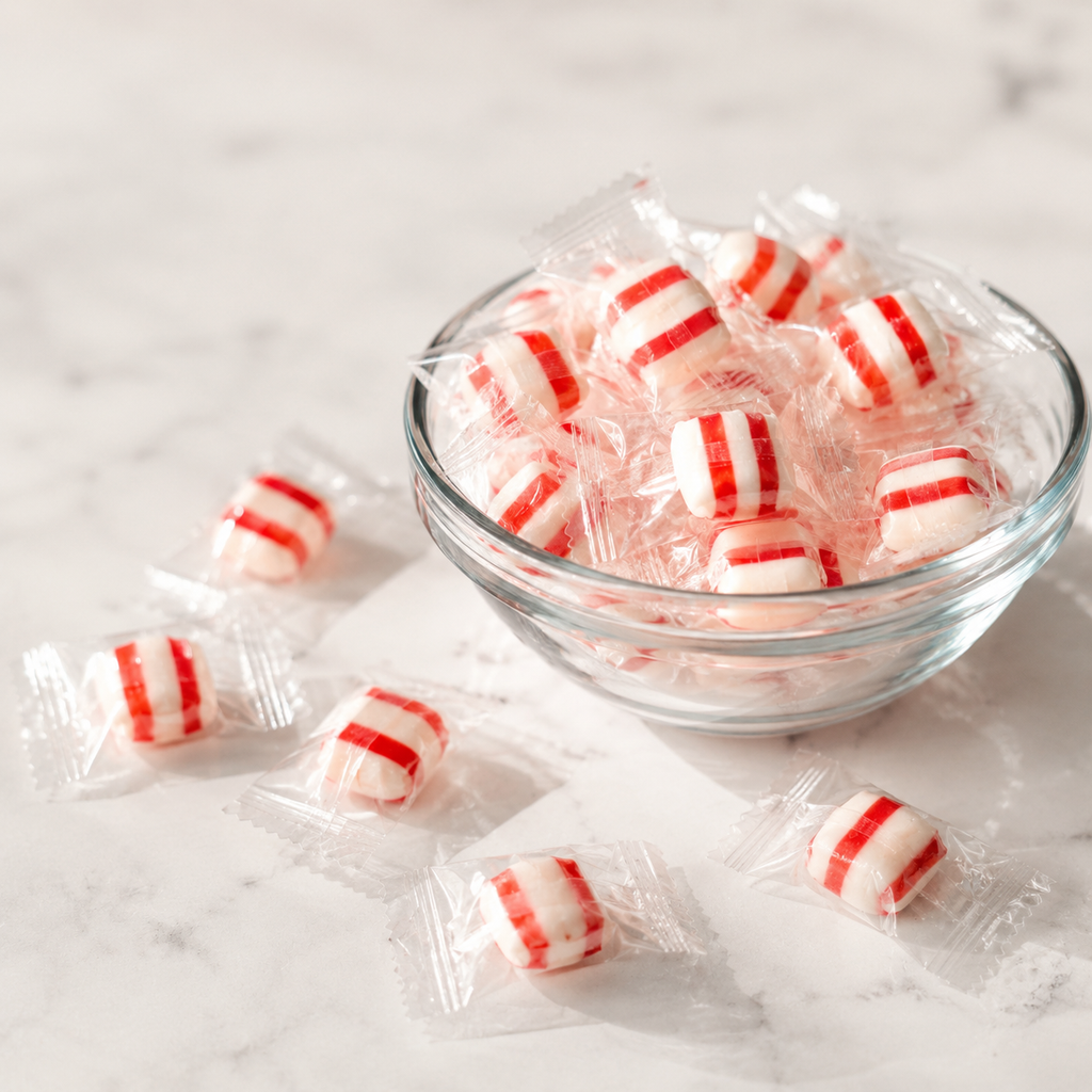 Peppermint Soft Puffs Candy |  Classic Mint Sweet Candy