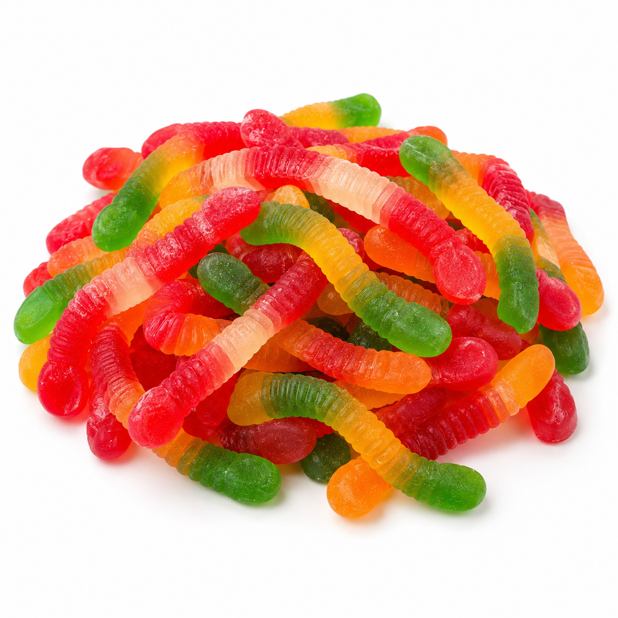Gummy Worms Candy | Sweet, Sour or Chili Gummy Worms (Your Selection)