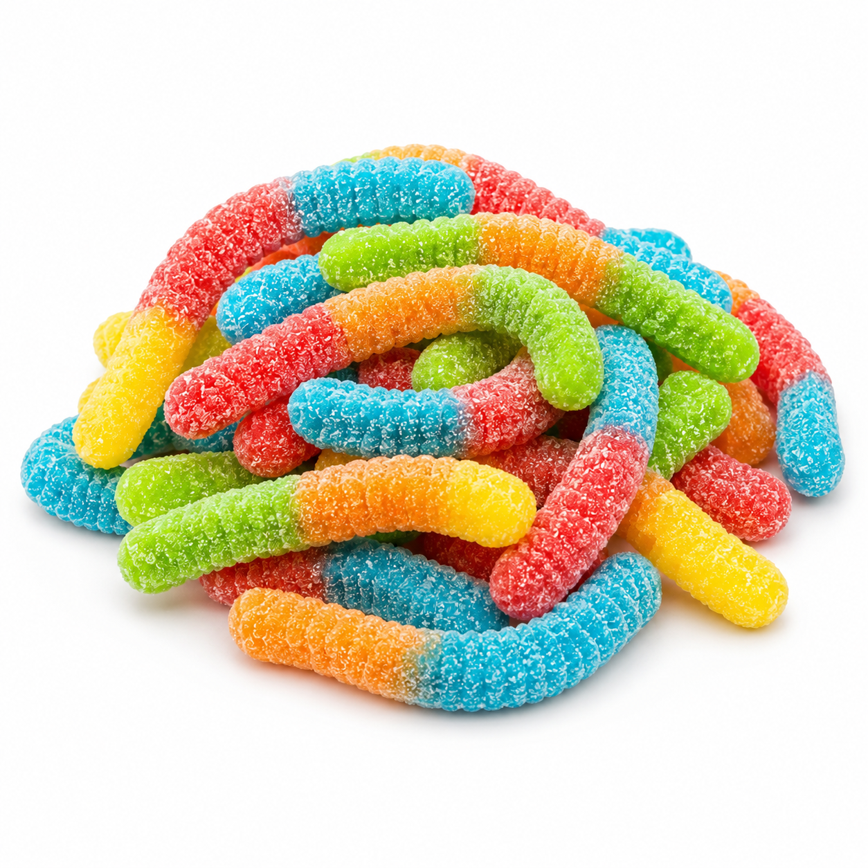 Gummy Worms Candy | Sweet, Sour or Chili Gummy Worms (Your Selection)