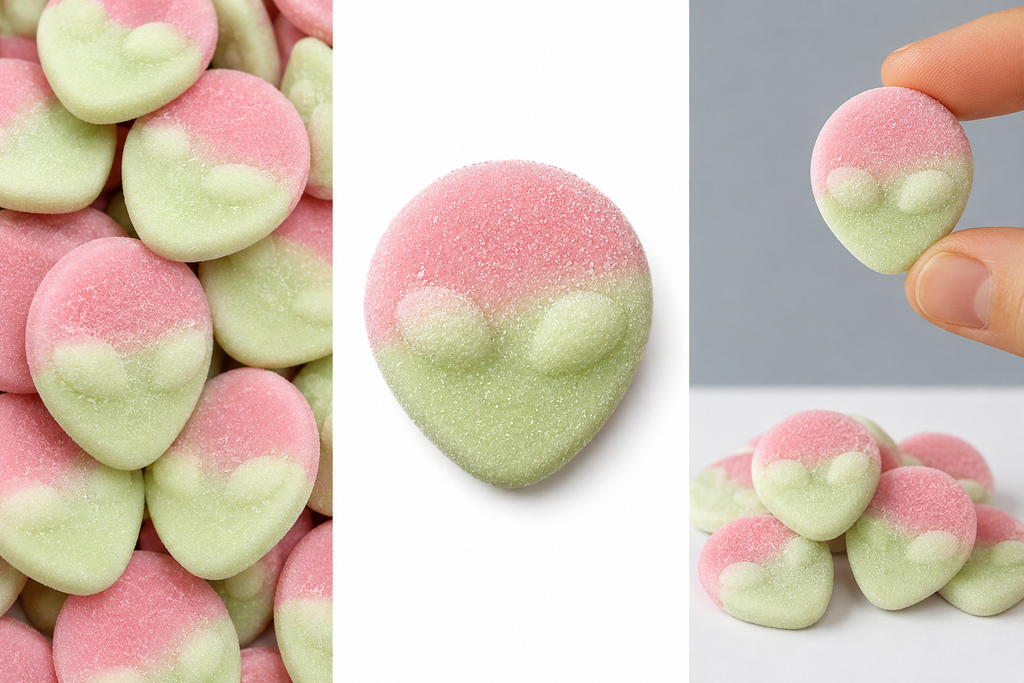 Watermelon Swedish Style Alien Gummy Candy | Bag of Gummies | Bulk Candy