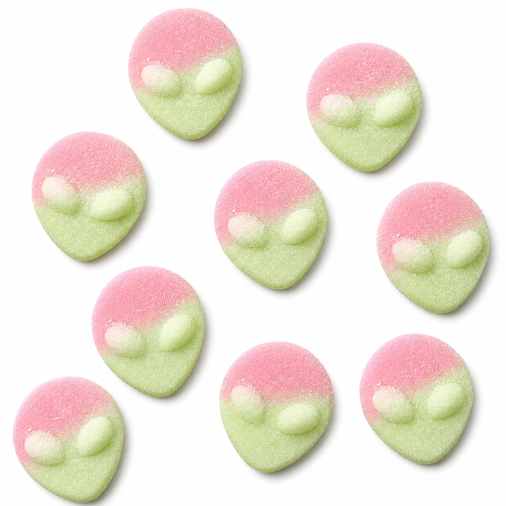 Watermelon Swedish Style Alien Gummy Candy | Bag of Gummies | Bulk Candy