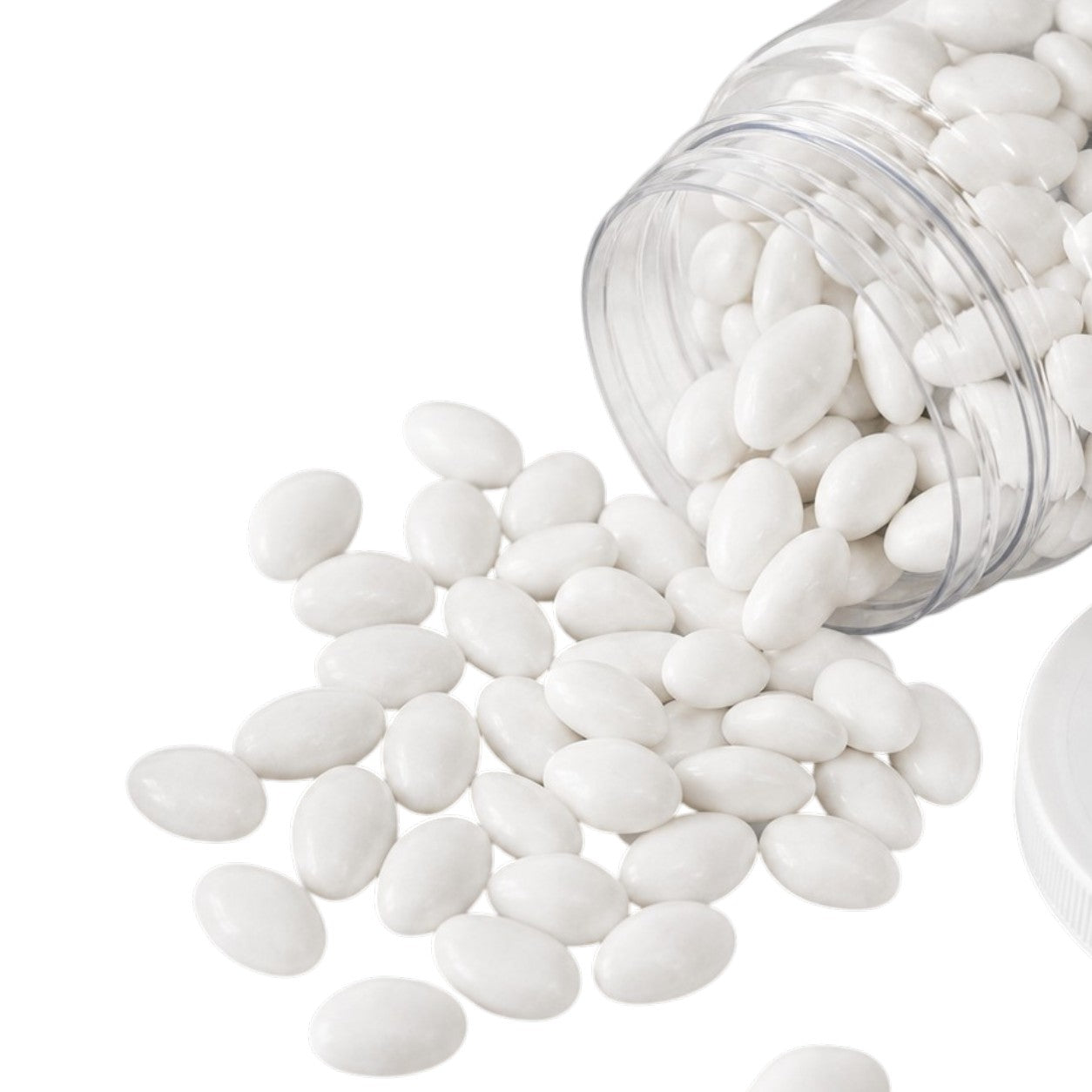 Jordan Almonds Candy | Wedding & Baby Shower Favors - Assorted or White - Your Selection - Bulk Candy