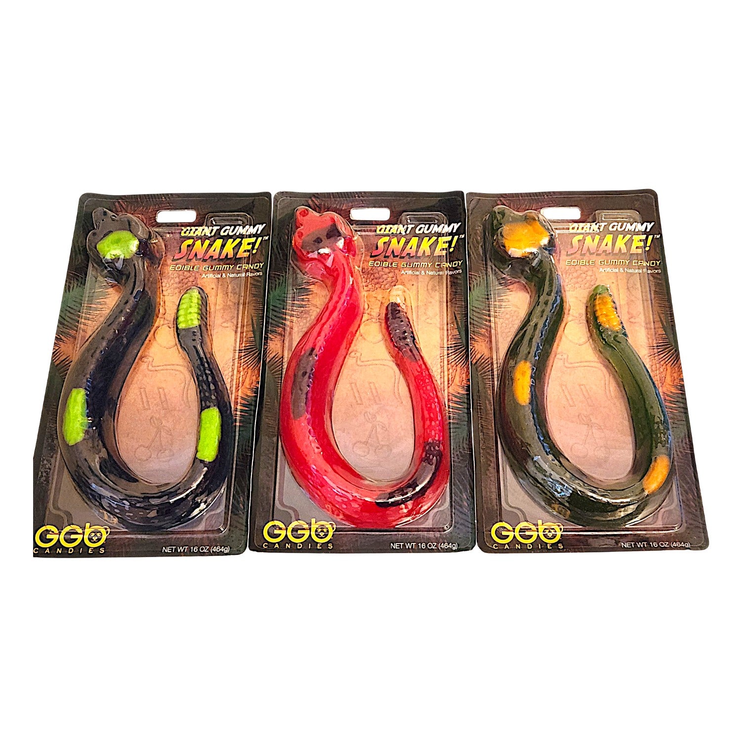 Giant Gummy Snake 2 Feet Long | 1LB Python Candy Snake - Select your Flavor