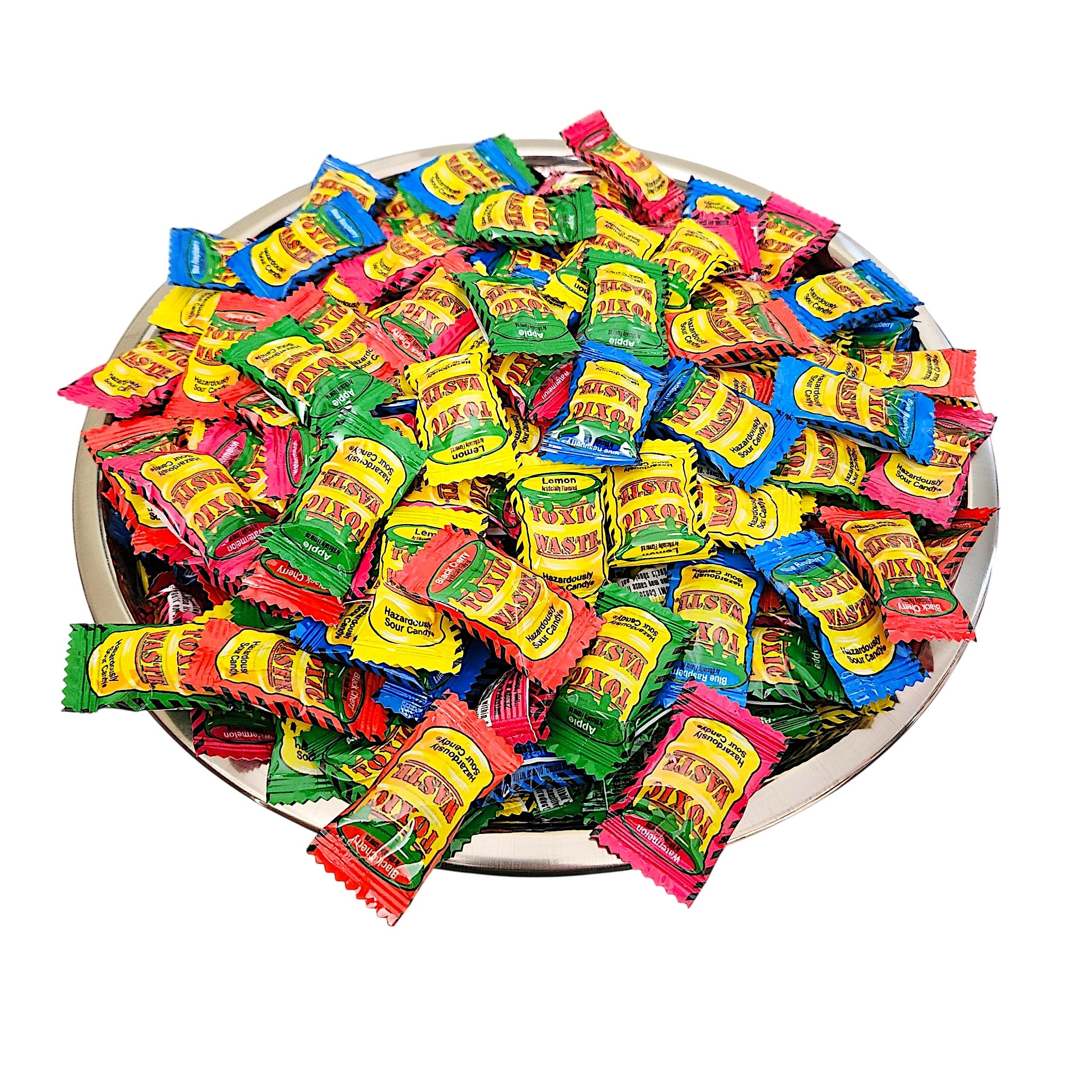 Toxic Waste Sour Candy | Wrapped Hard Candy Extreme Sour Candy (Select Your Size)
