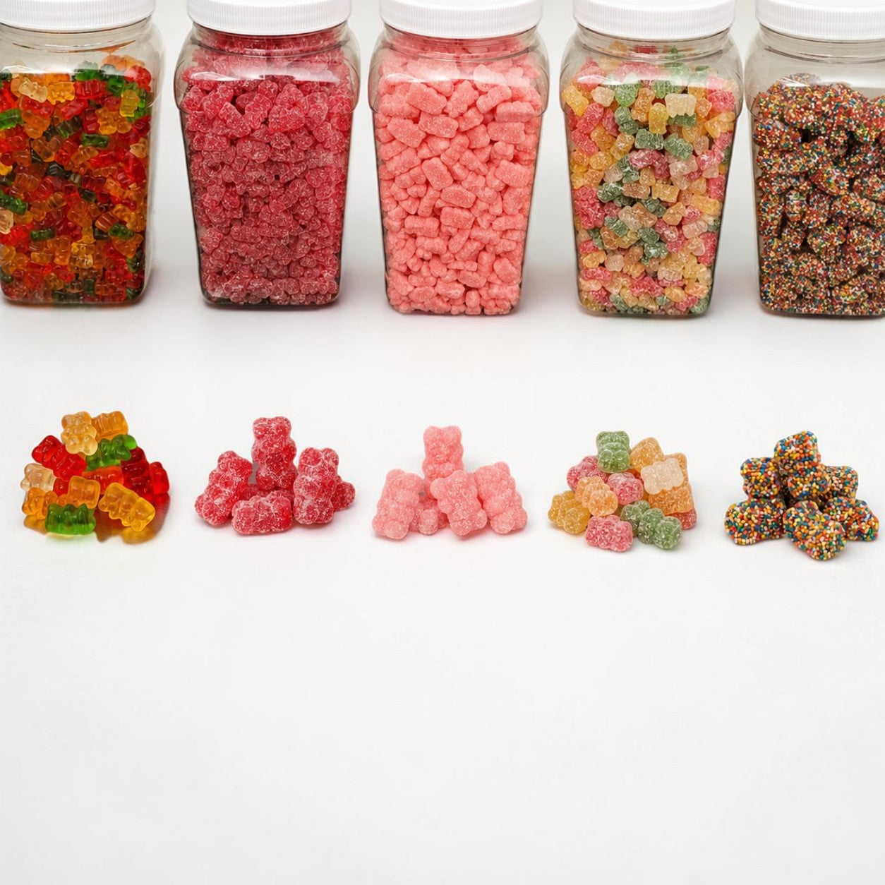 Gummy Bears Candy | Sweet Crunchy or Sour Gummy Bears(Your Selection)