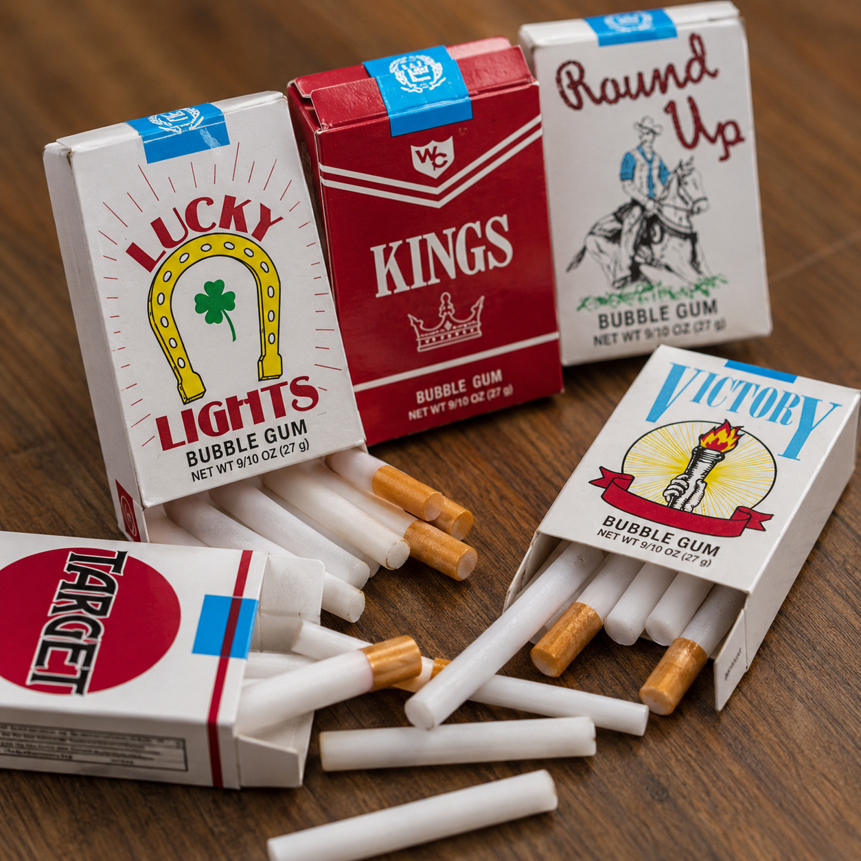Magic Color Bubblegum Cig | Novelty Bubble Gum Candy