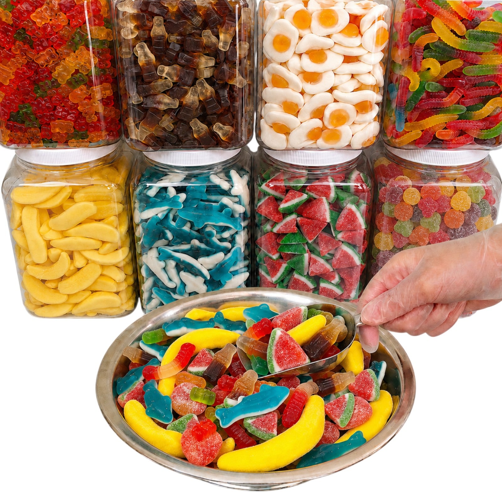 Build Your Own Gummy Candy Mix | Custom Gummies Candy Mix (Not Sour) Your Selection