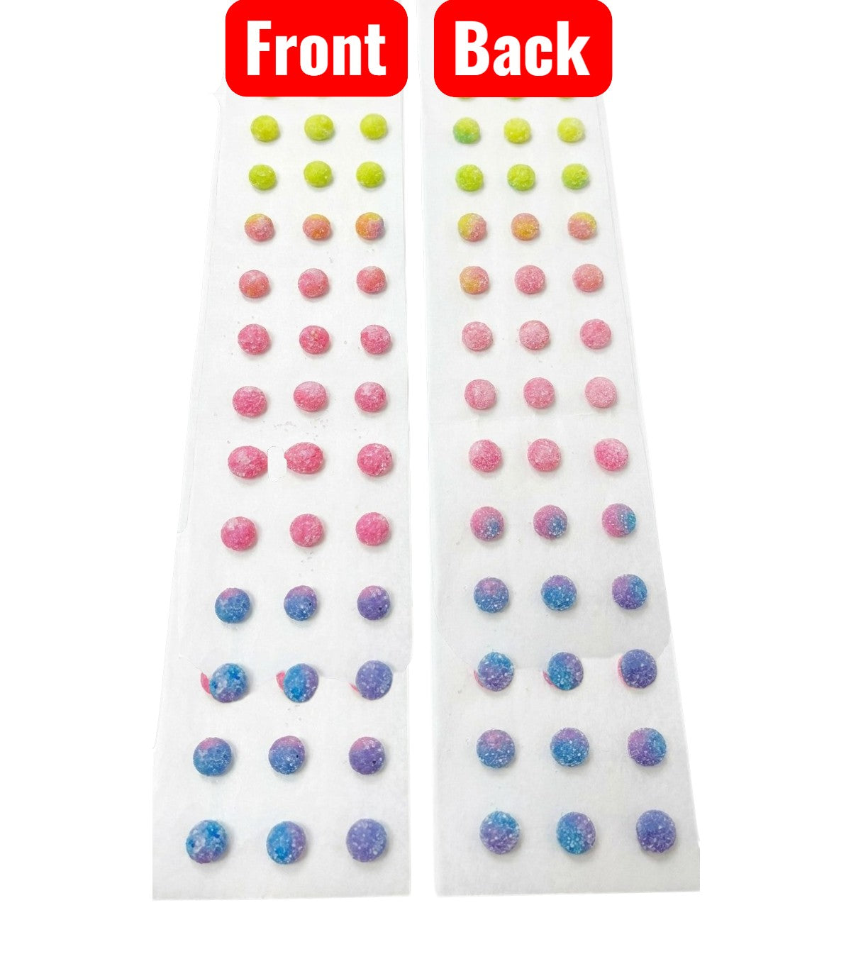 Sour Candy Buttons | Nostalgia Sour Dots -Watermelon, Sour Apple and Blue Raspberry