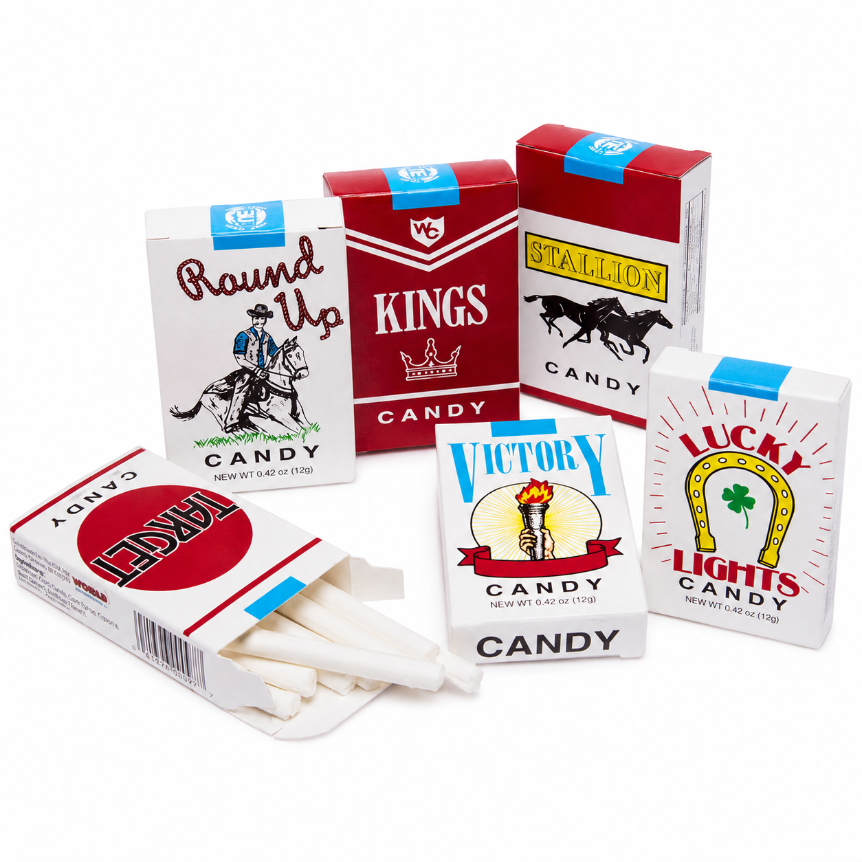 Magic Color Chalk Cigs Sticks Candy | Nostalgia Candy