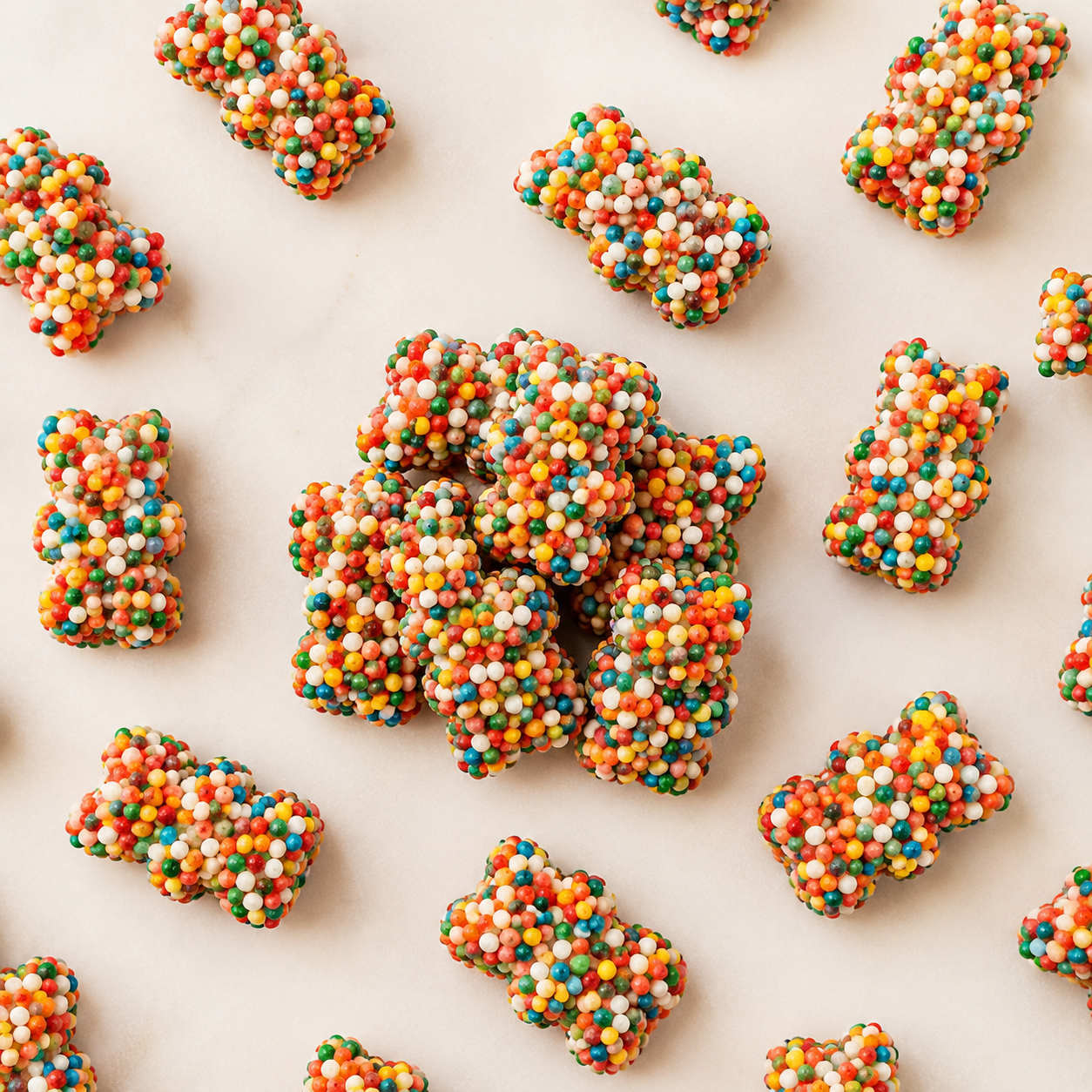 Crunchy Gummy Bears Gummy Candy | Bag of Gummies | Bulk Candy