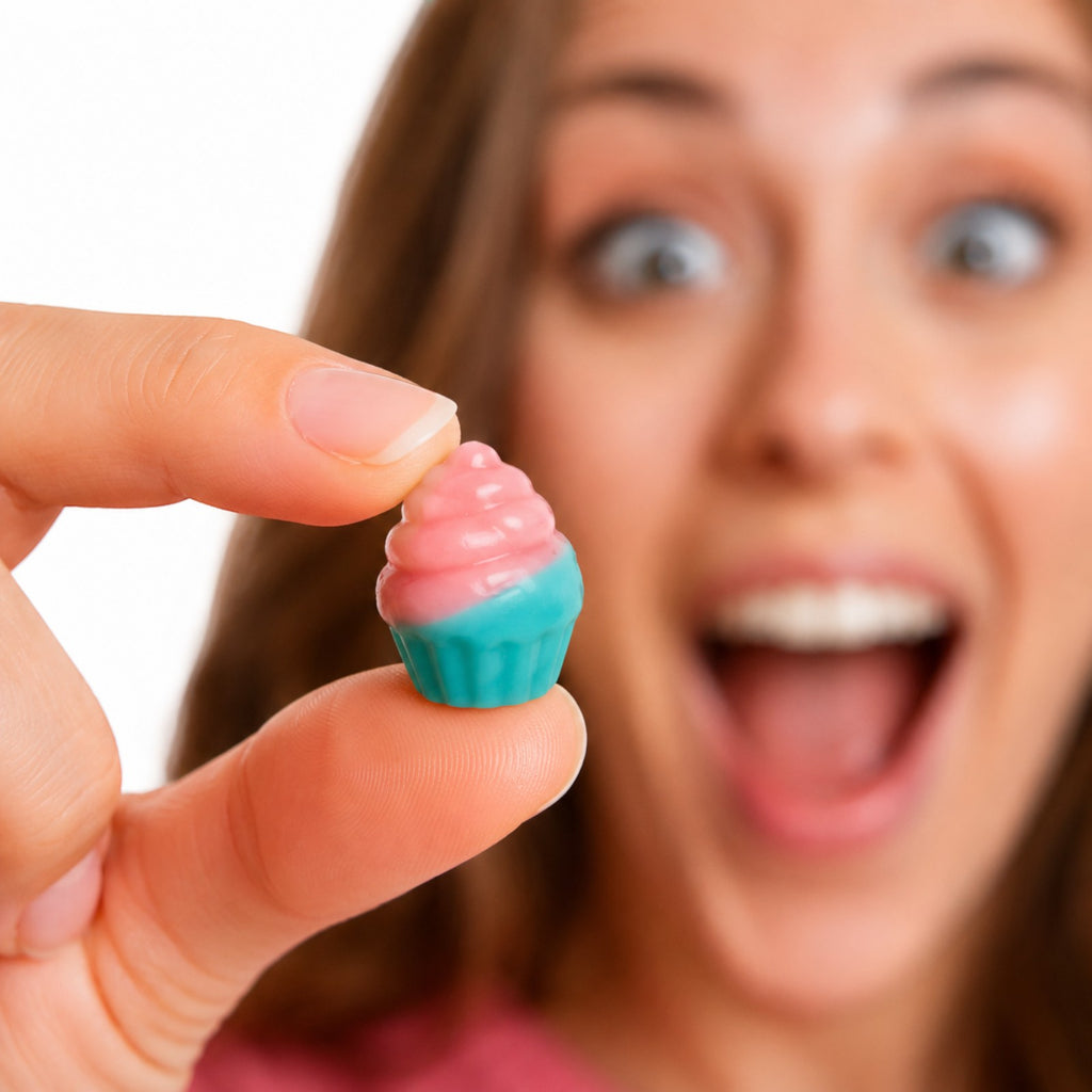 Build Your Own Crazy Forms Gummy Mix Sweet Candy ( NOT SOUR) Cupcakes, Dinosaurs, Brains, Eggs, Gators, Ice Cream (Your Selection )