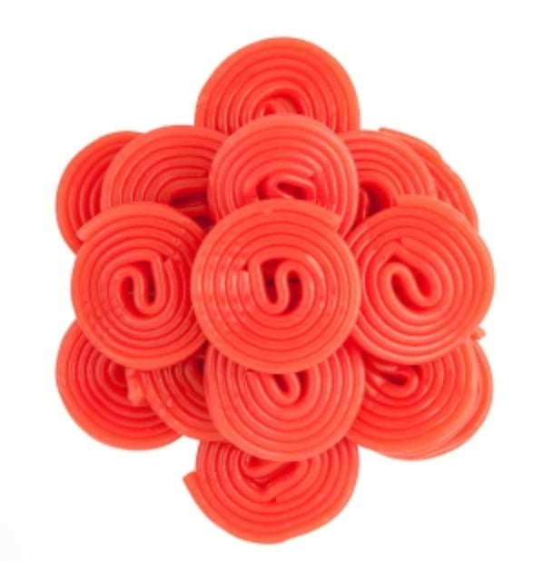 Licorice Wheel Candy | Dual Line Strawberry, Blue Raspberry & Dual-Flavor Licorice Wheels (Your Selection)