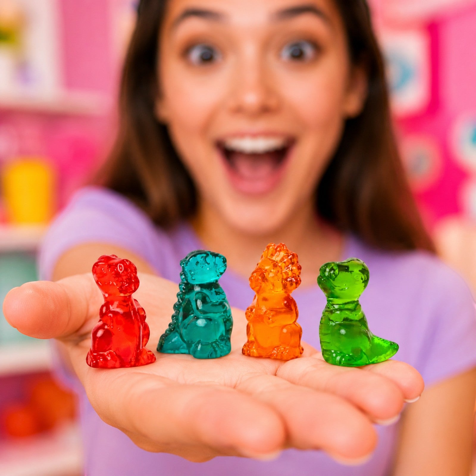 Dinosaurs Gummy Candy, Bag of Gummies | Bulk Candy