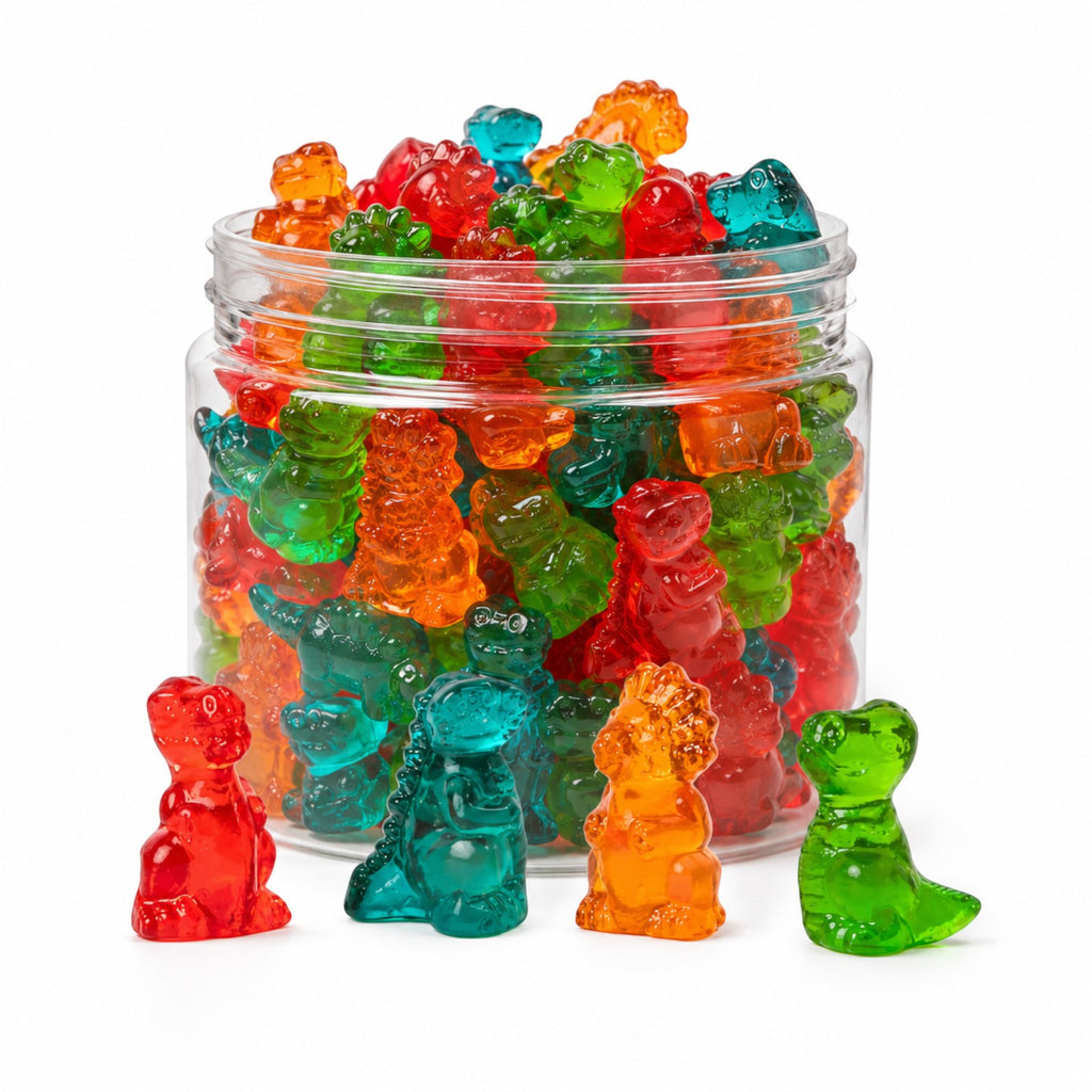 Dinosaurs Gummy Candy, Bag of Gummies | Bulk Candy