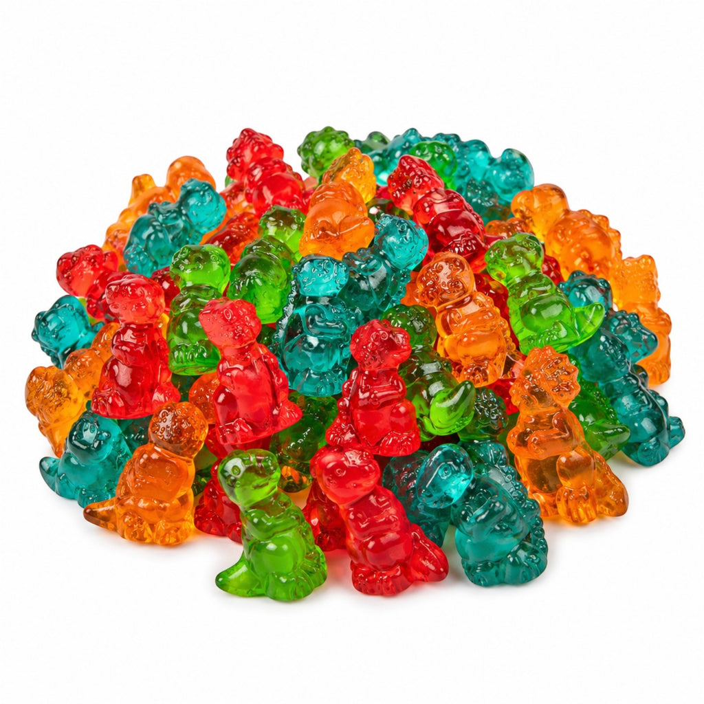 Dinosaurs Gummy Candy, Bag of Gummies | Bulk Candy