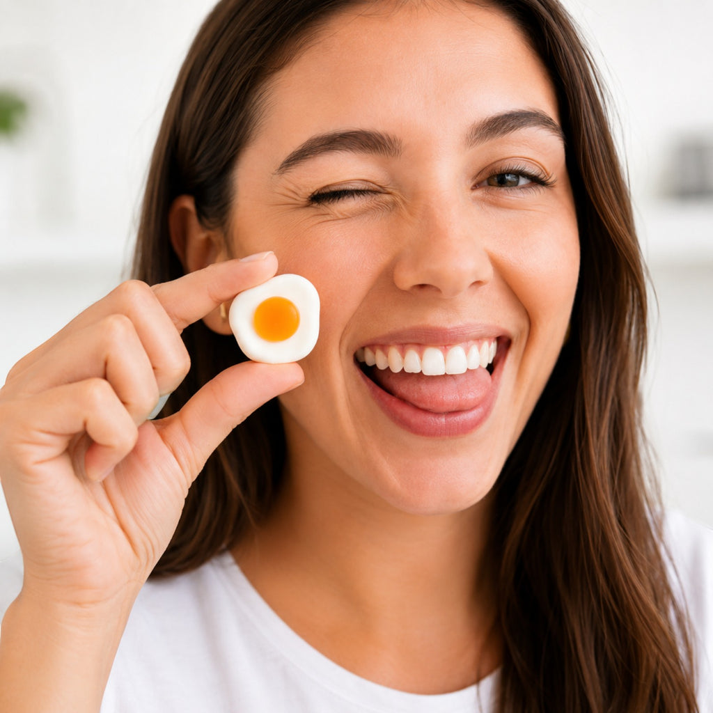 Fried Eggs Gummy Candy, Bag of Gummies | Bulk Candy