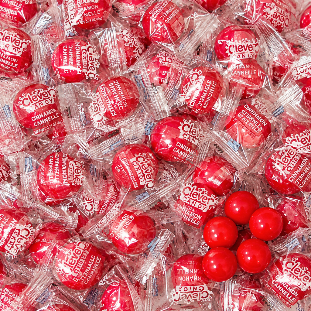 Cinnamon Jawbreakers Fireball Candy - Individual Wrapped | Sizzling Cinnamon Candy - Bulk candy