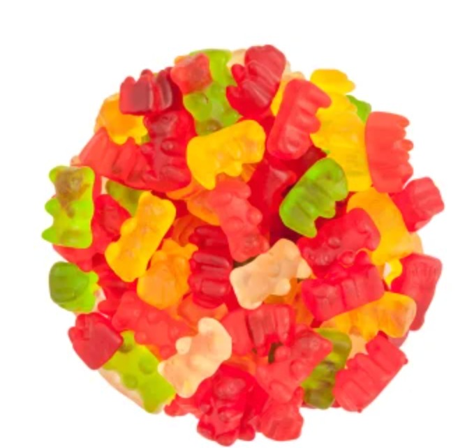 Gummy Bears Candy | Sweet Crunchy or Sour Gummy Bears(Your Selection)