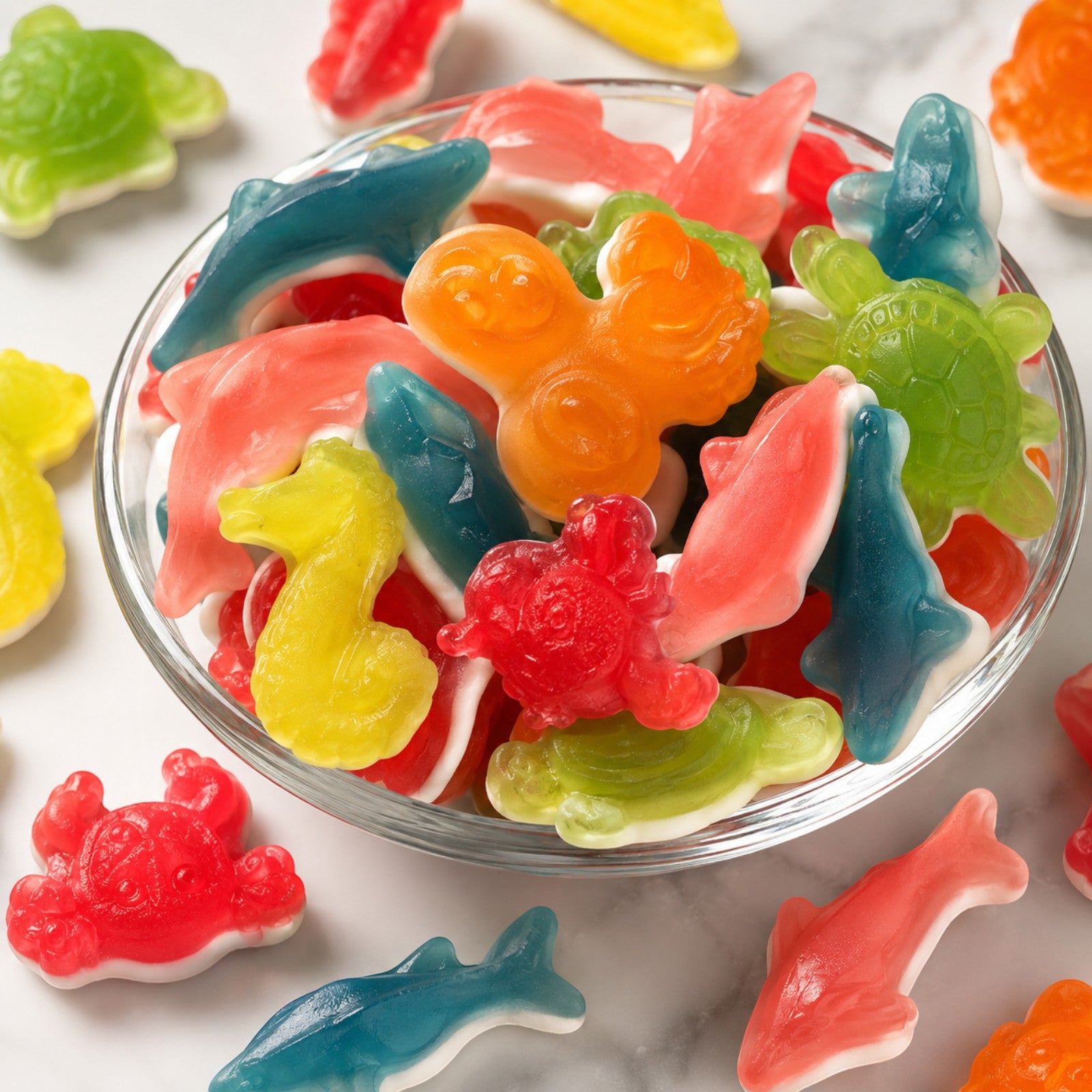 Ocean Creatures Gummy Candy, Bag of Gummies | Bulk Candy