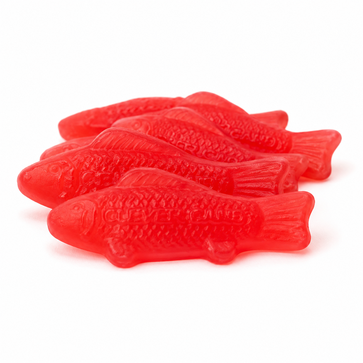 Red Fish Semi-Soft Gummy Candy  | Swedish Style Bag of Gummies | Bulk Candy