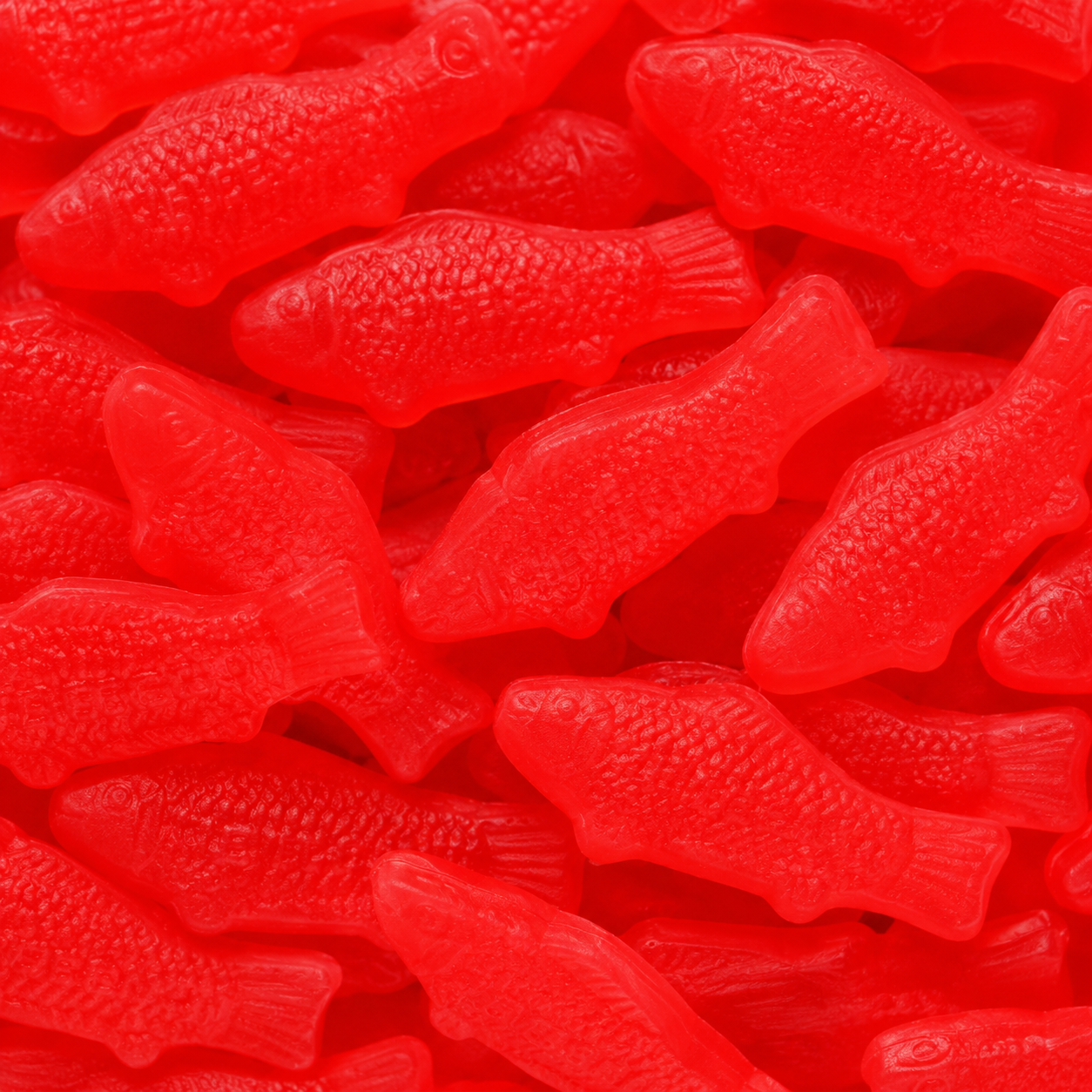 Red Fish Semi-Soft Gummy Candy  | Swedish Style Bag of Gummies | Bulk Candy