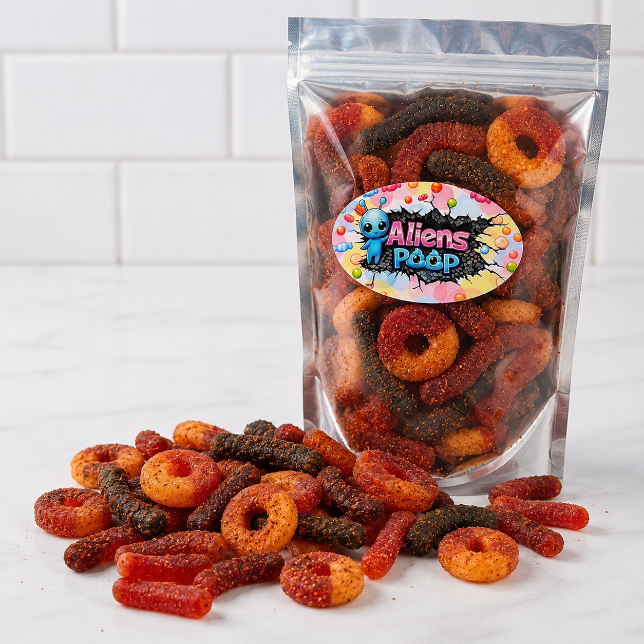 Revolcado Gummy Mix 1 Pound | Chamoy Spicy Candy with Chili Powder