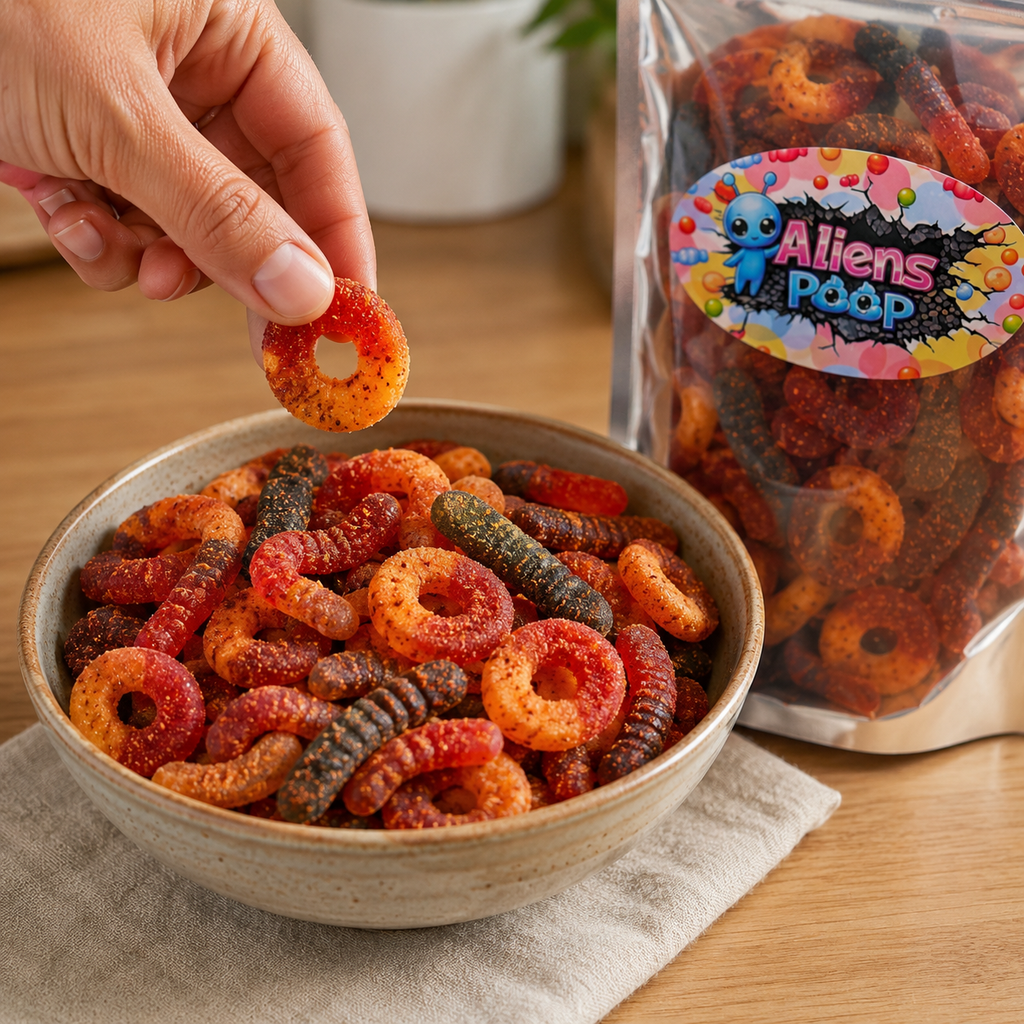 Revolcado Gummy Mix 1 Pound | Chamoy Spicy Candy with Chili Powder