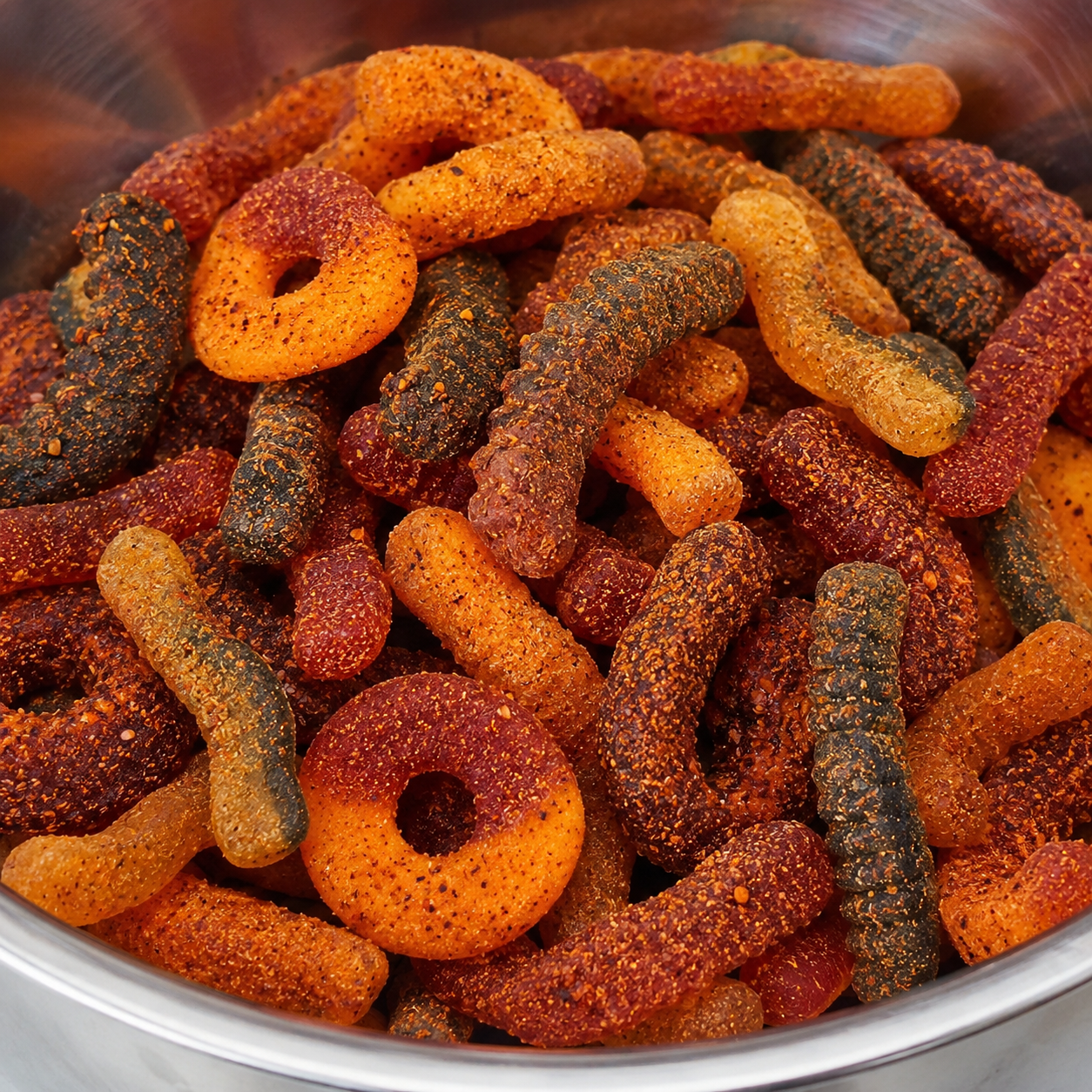 Revolcado Gummy Mix 1 Pound | Chamoy Spicy Candy with Chili Powder