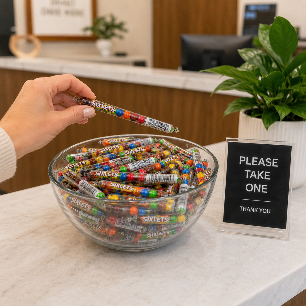 Sixlets Candy Tubes | Chocolate Nostalgia Candy