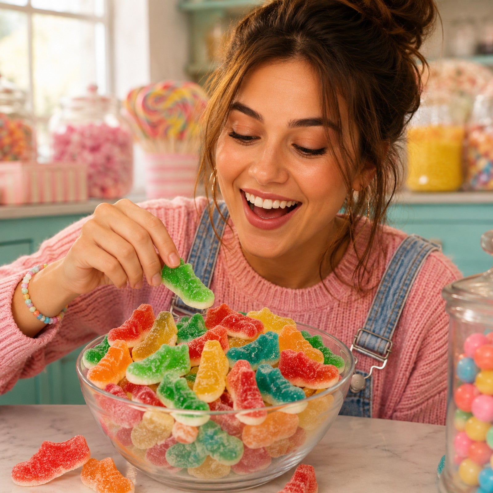 Sneaker Sour Gummy Candy | Bag of Gummies | Bulk Candy