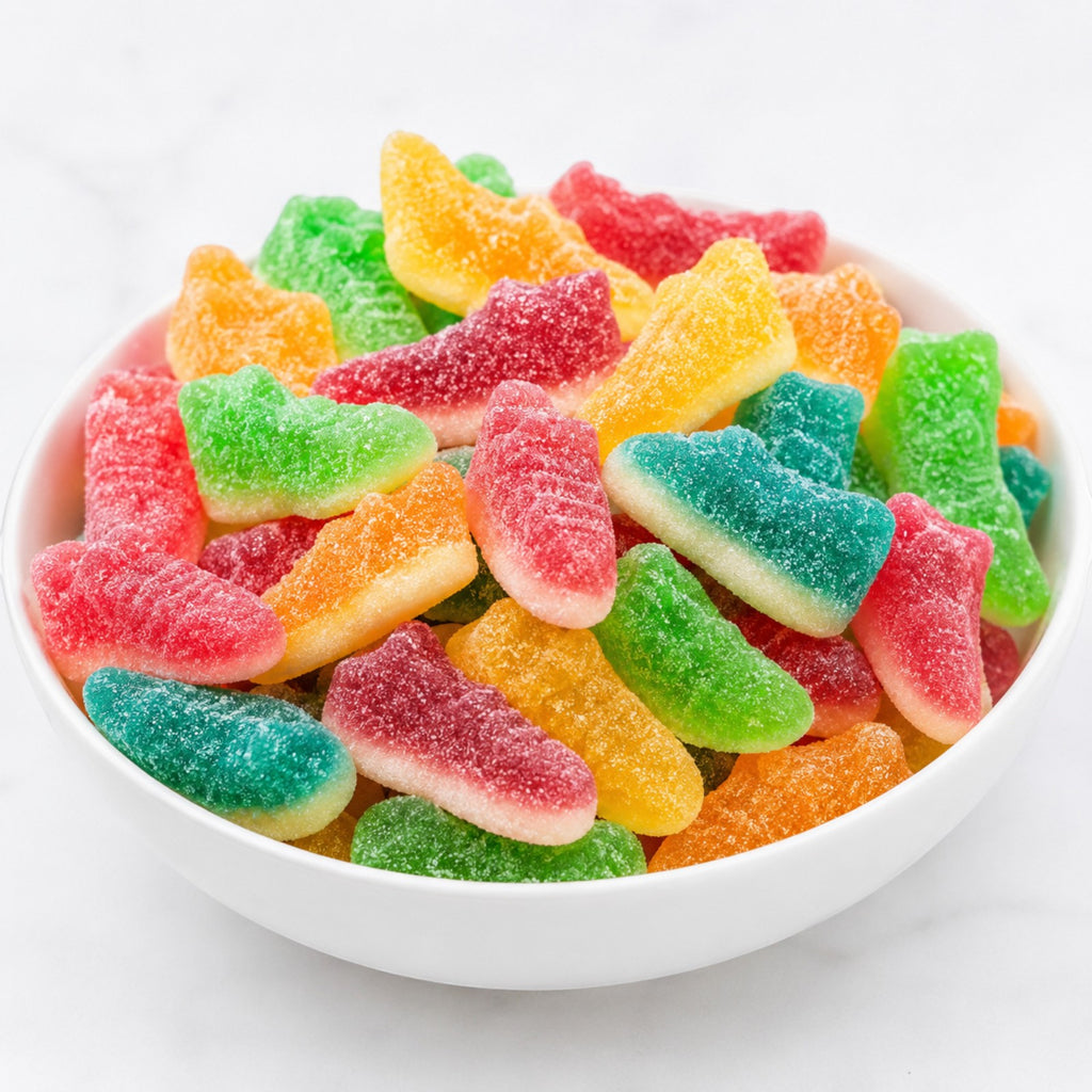 Build Your Own Crazy Forms Sour Gummy Mix - Novelty Candy | Sneakers, Bottles, Hearts (Your Selection)
