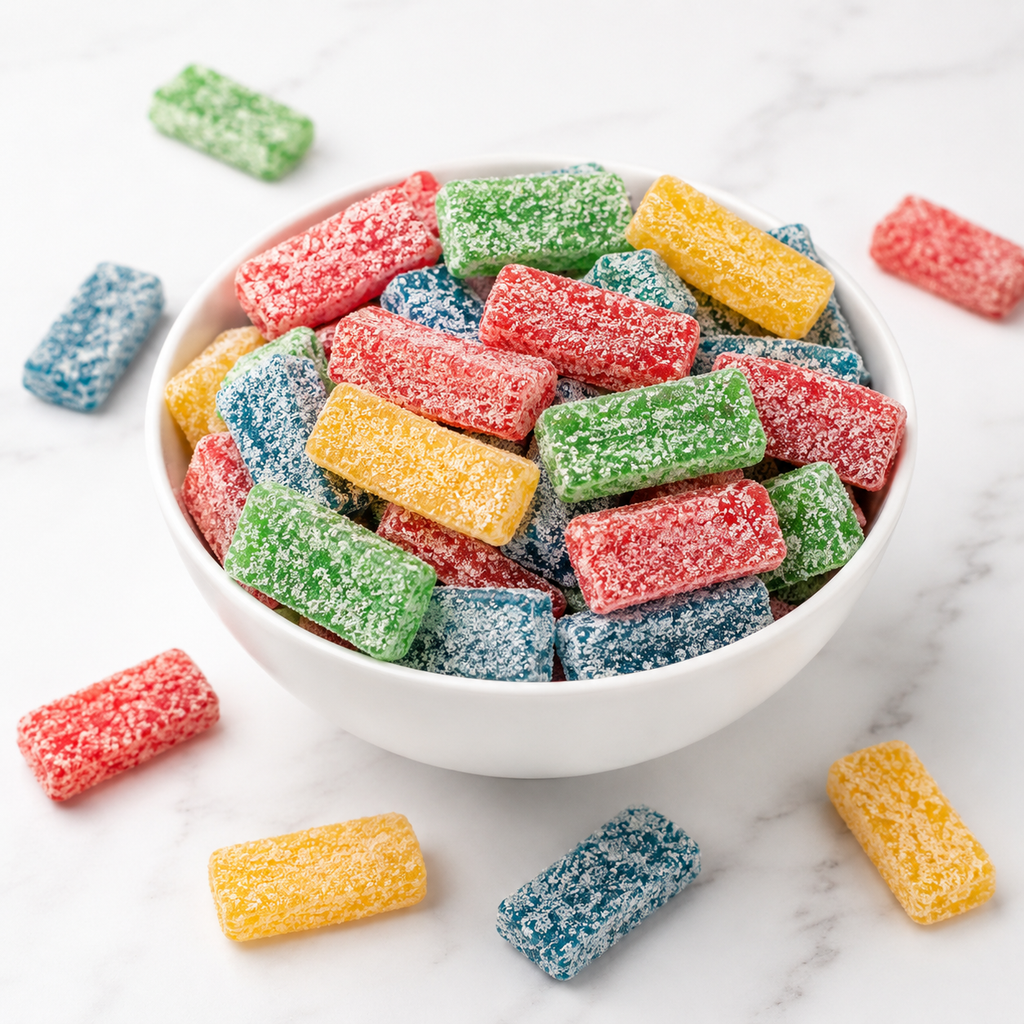 Sour Assorted Bites Candy | Chewy Licorice Style | Bulk Candy