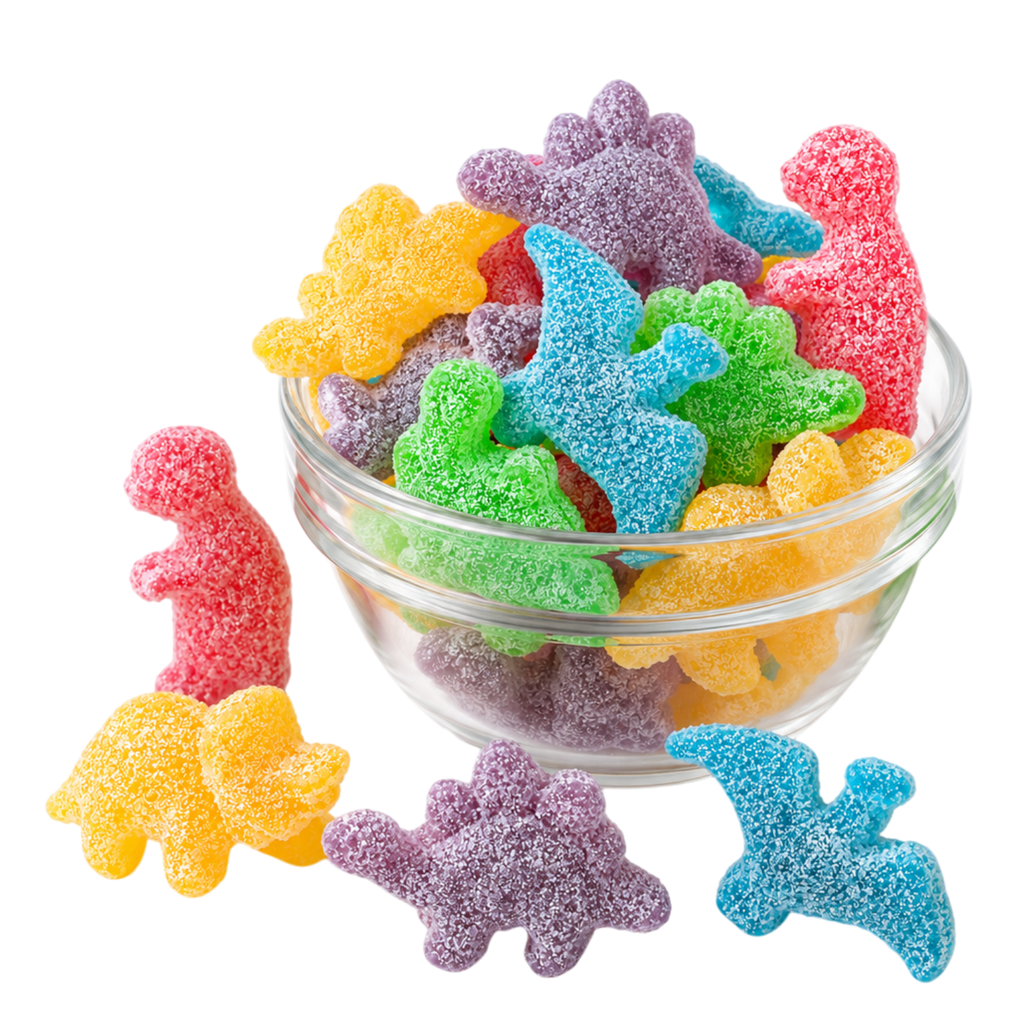 Dinosaurs Sour Gummy Candy, Bag of Gummies | Bulk Candy