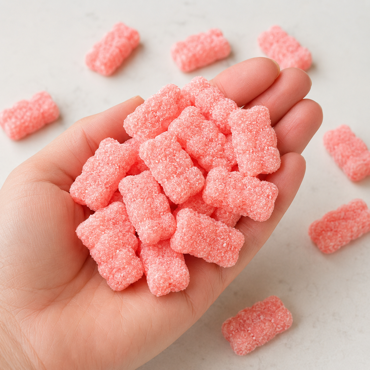 Gummy Bears Candy | Sweet Crunchy or Sour Gummy Bears(Your Selection)