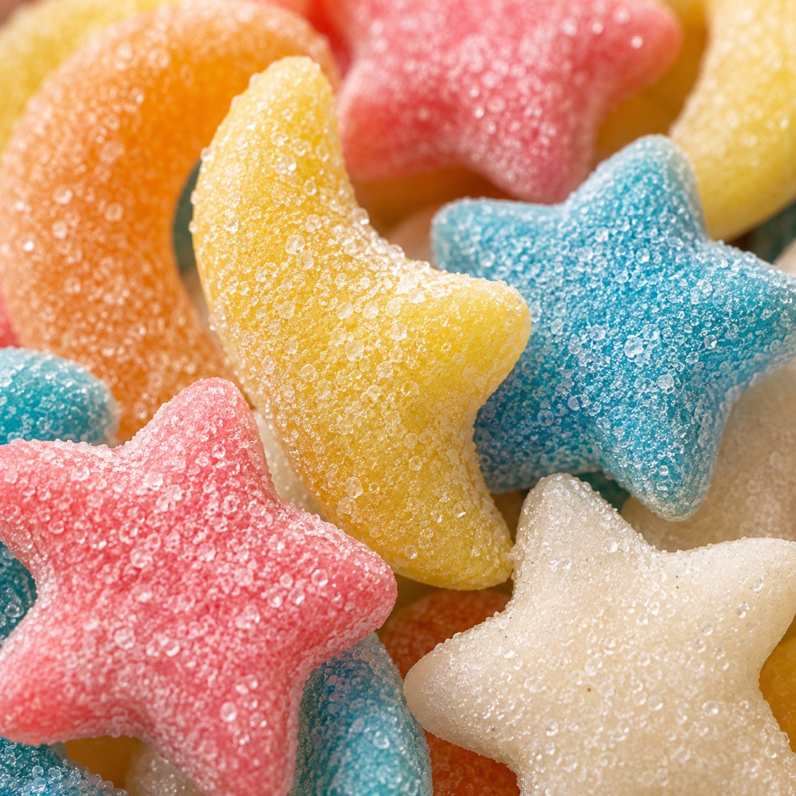 Stars and Moons Sour Gummy Candy | Bag of Gummies | Bulk Candy