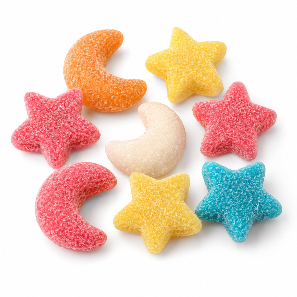 Stars and Moons Sour Gummy Candy | Bag of Gummies | Bulk Candy