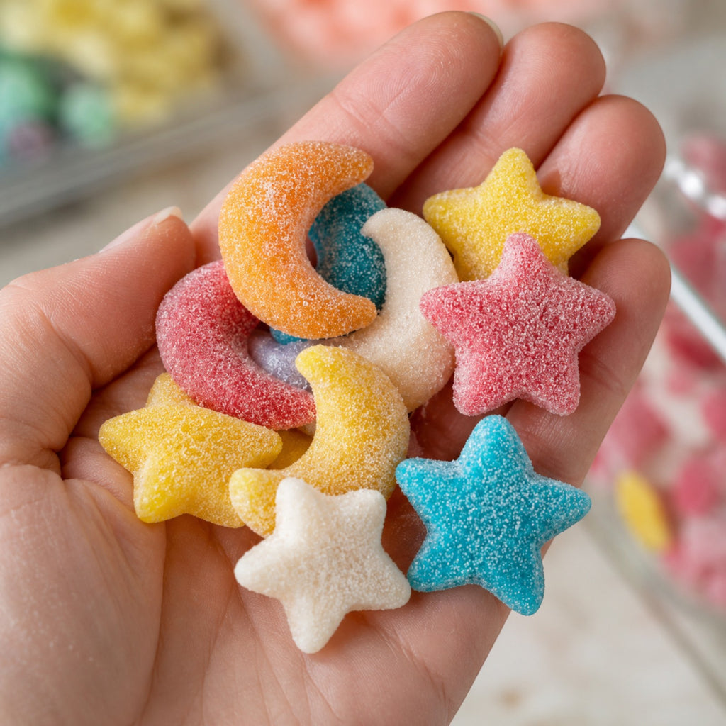 Stars and Moons Sour Gummy Candy | Bag of Gummies | Bulk Candy