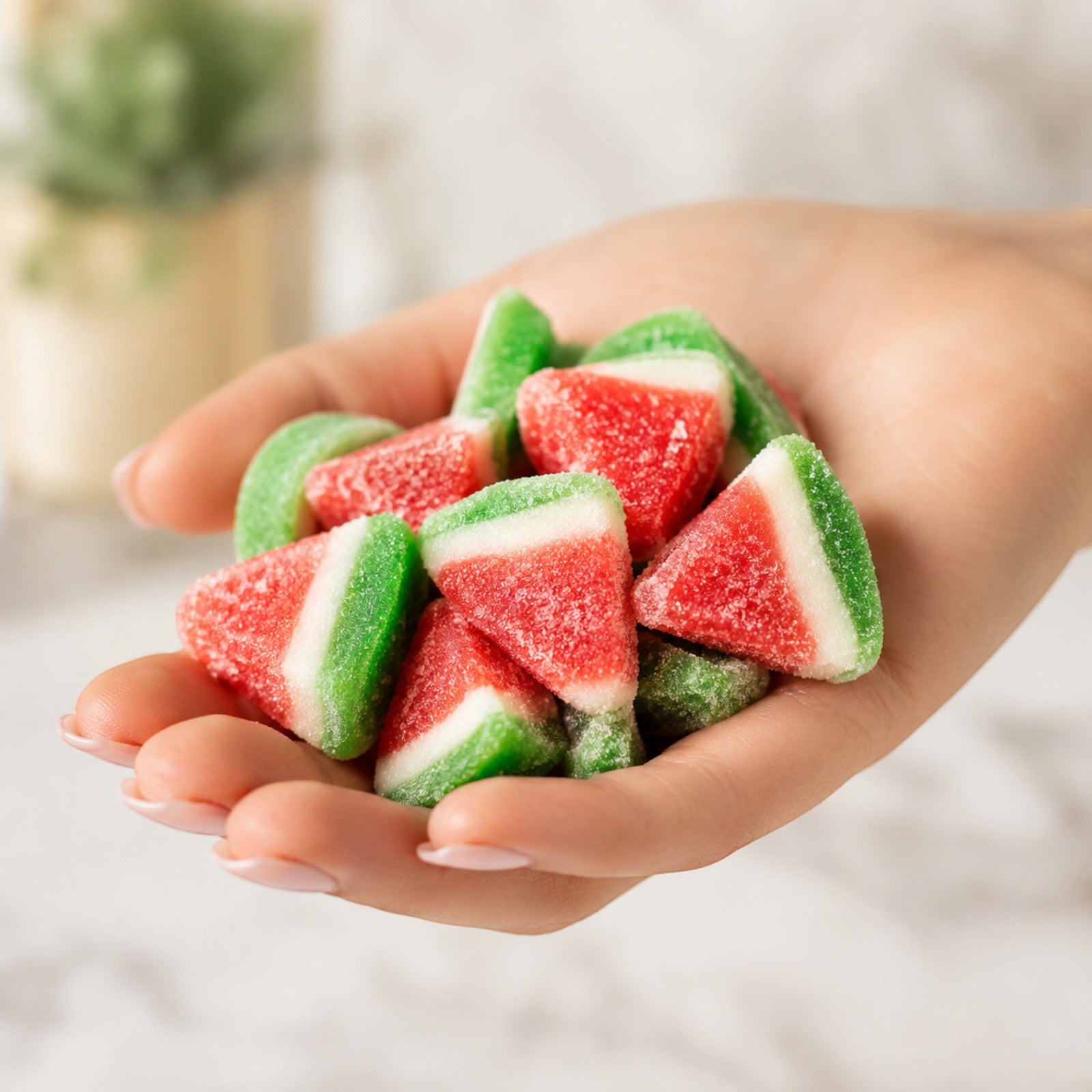 Watermelon Wedges Sweet Gummy Candy | Bag of Gummies | Bulk Candy