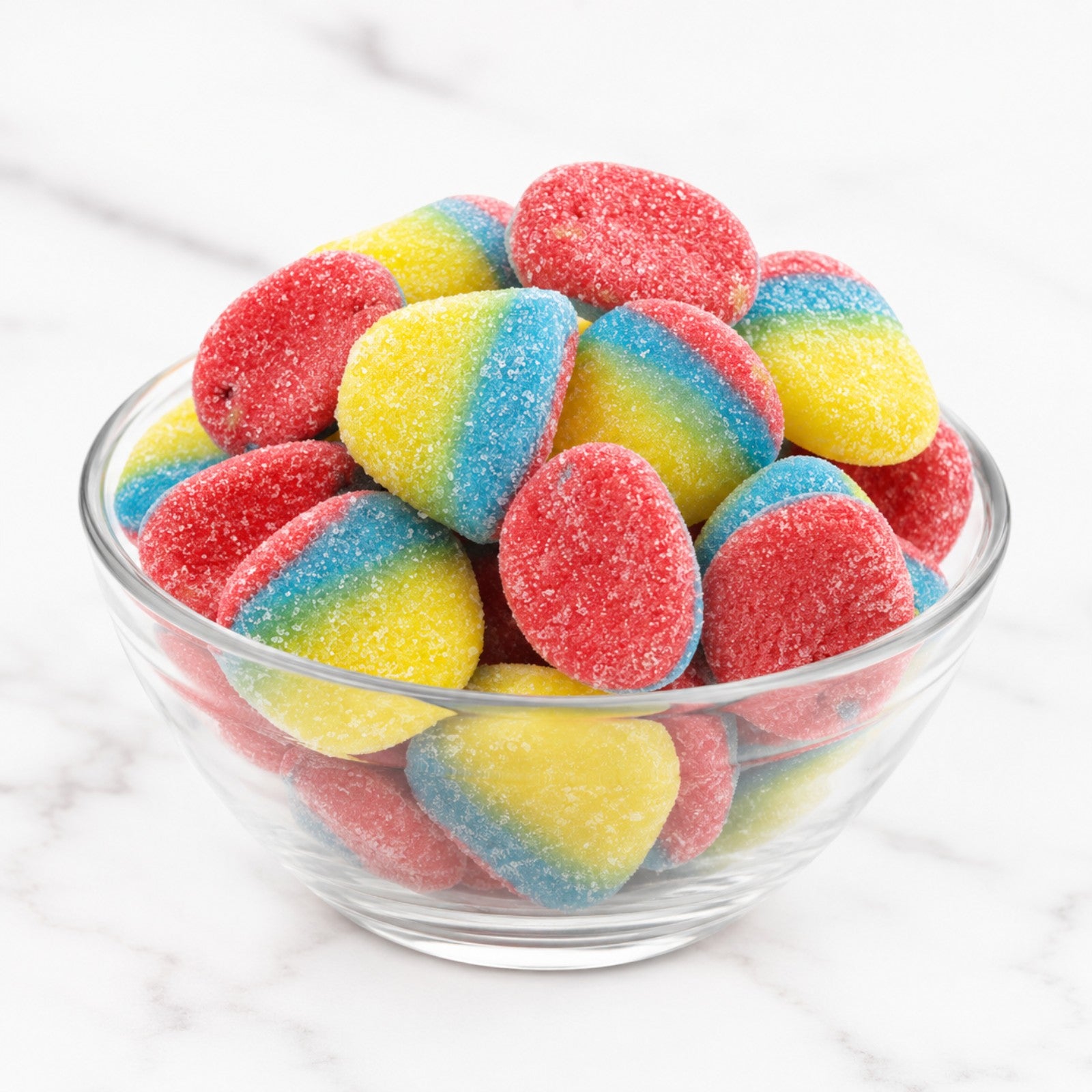 Rainbow Tropical Drops Sour Gummy Candy | Bag of Gummies | Bulk Candy