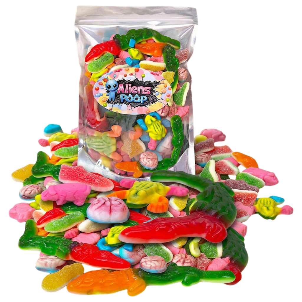 Weird Gummy Mix 1 POUND | 5 Different Forms Funny Novelty Gummy Candy Mix