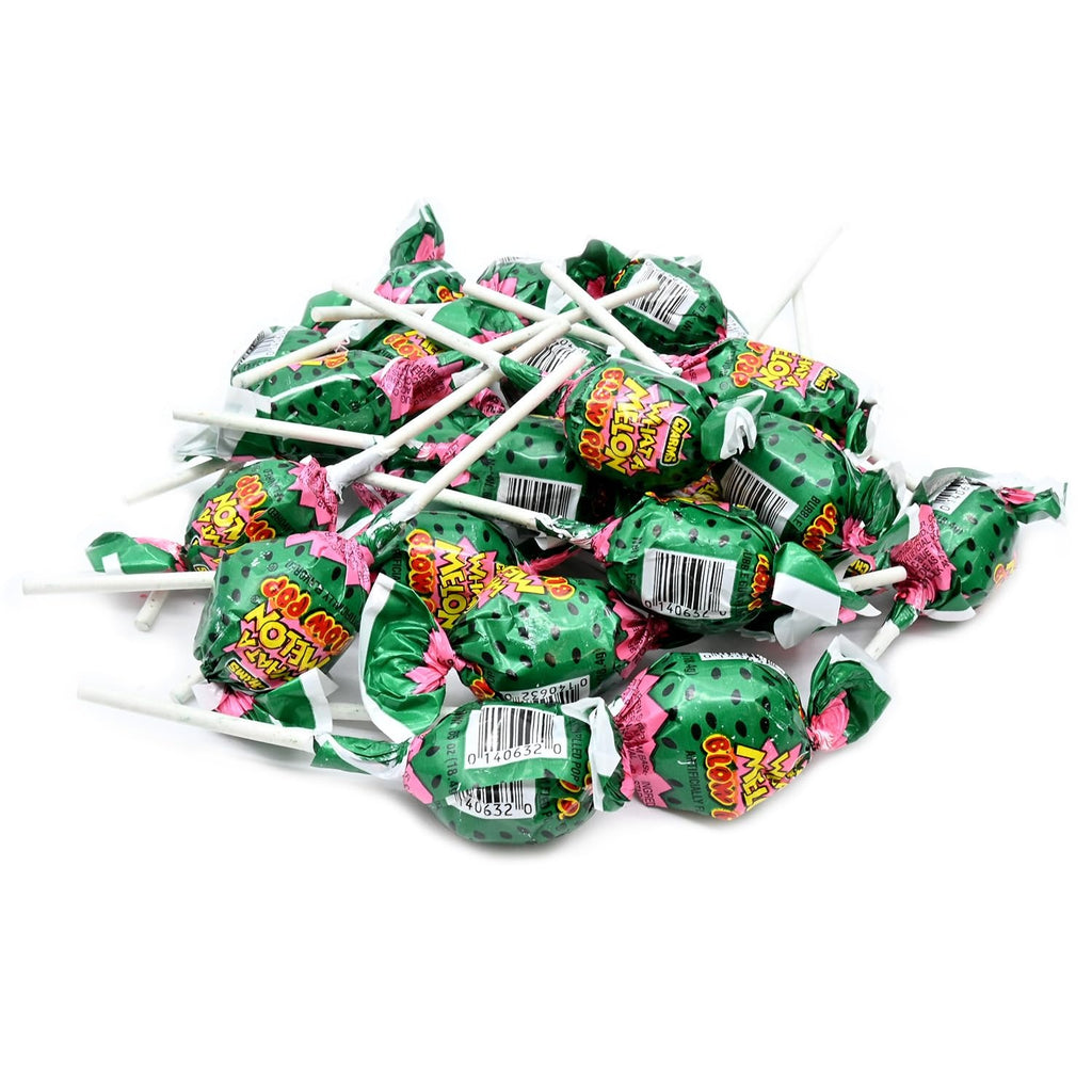 Blow Pops Candy | Assorted & What A Melon Lollipops with Chewing Gum (Your Selection)