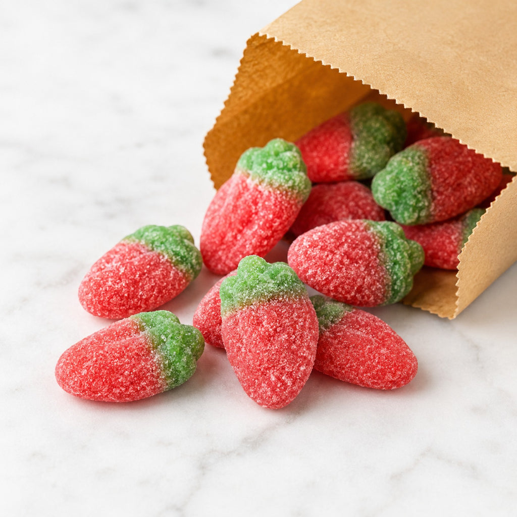 Wild Strawberry Gummy Candy | Bag of Gummies | Bulk Candy