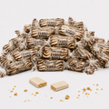 Zebra Bars Peanut Butter Candy - Nostalgia Hard Candy